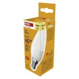 LED lemputė „Basic candle“ E14 / 8,8 W (60 W) / 806 lm / Šilta balta