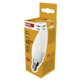 LED-lamppu Basic candle E14 / 8,8 W (60 W) / 806 lm / Neutraali valkoinen