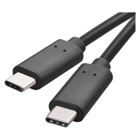 Зарядный кабель Type-C, USB-C 3.1 / USB-C 3.1, 1 м, черный