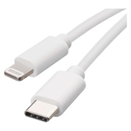 USB-C-kaapeli 1m 27 W valkoinen