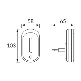 Uksekell juhtmevaba Alto 230V