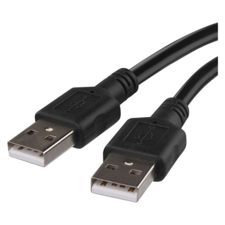 Lataus- ja liitäntäjohto USB-A 2.0 / USB-A 2.0 musta 2m 2m