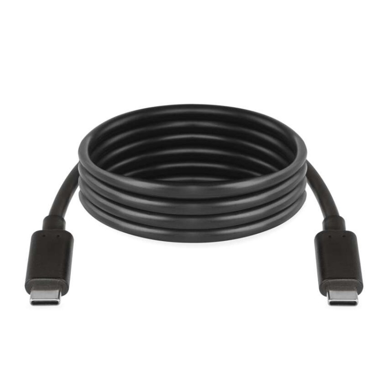 Charging and connecting cable 2.0 USB-C / USB-C black 1m