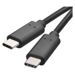 Кабель для зарядки и подключения 2.0 USB-C / USB-C черный 1 м