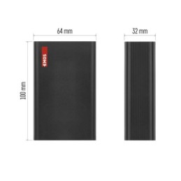 Belaidis maitinimo bankas 20000 mAh 65W PD privaloma