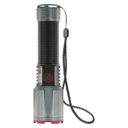 Мощный светодиодный фонарь в металлическом корпусе 3000 лм 5000 мАч с USB-перезарядкой