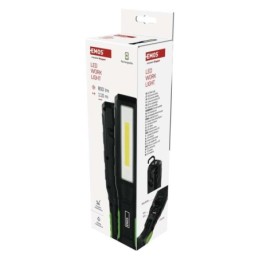 Vee- ja tolmukindel LED laetav töölamp 800 lm 2000 mAh