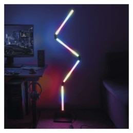 Smart LED floor lamp 175 cm RGBIC WiFi