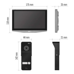 Vaizdo telefonas su monitoriumi „GoSmart EMOS WiFi“