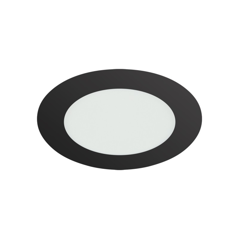 LED süvistatav allvalgusti Wafel IP54 9W CCT must