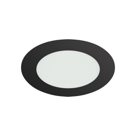 LED süvistatav allvalgusti Wafel IP54 9W CCT must
