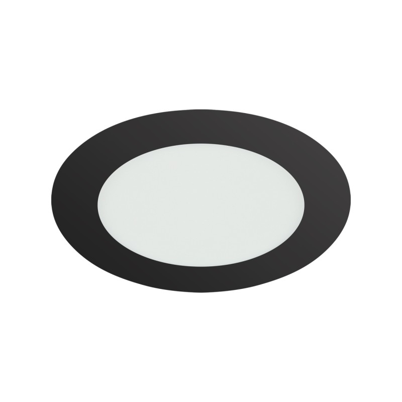 LED süvistatav allvalgusti Wafel IP54 12W CCT must