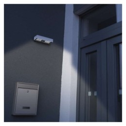 LED wall light solar 900 lm with PIR sensor neutral white