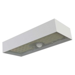 LED wall light solar 900 lm with PIR sensor neutral white