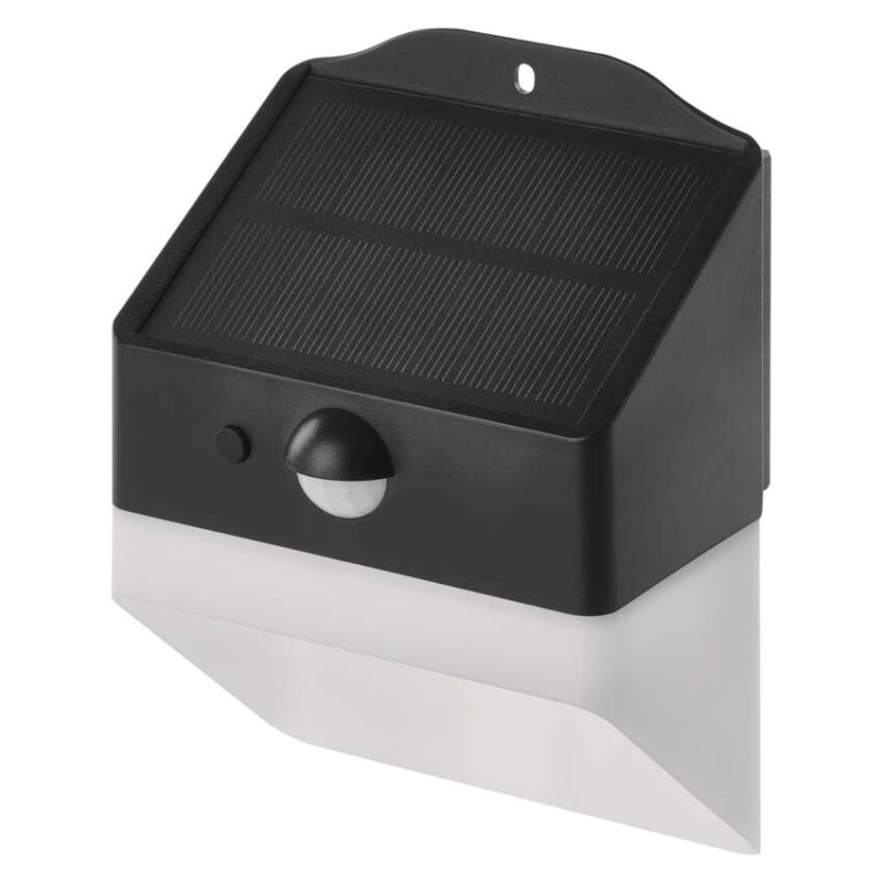 Wall luminaire with solar panel 220 lm PIR neutral white