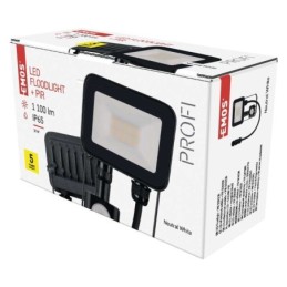 LED prožektor INOVO PROFI 10W IP65 1100lm liikumisandur