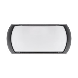 LED hermeetiline valgusti enduro 12W must neutraalne valge