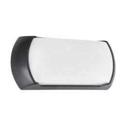 LED Hermetic valaisin enduro 12W musta neutraali valkoinen