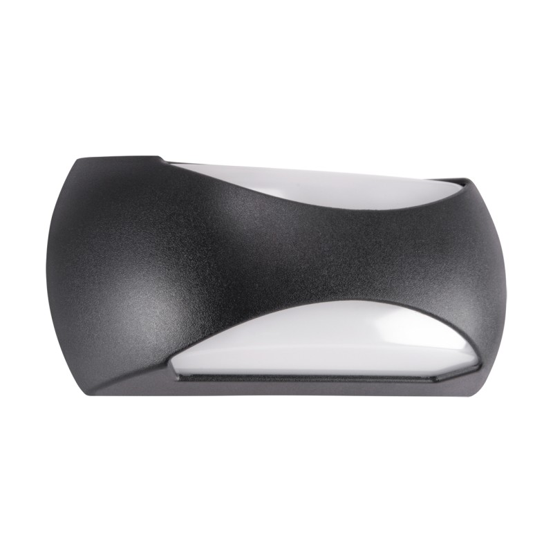 LED Hermetic valaisin enduro 12W 2C musta neutraali valkoinen