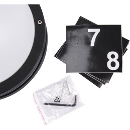 Talon numero LED-valo Solina l 7,5 W musta neutraali valkoinen