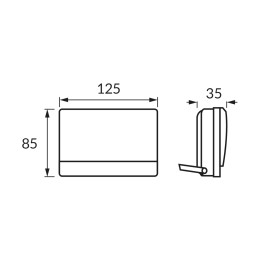 LED-valonheitin Bryza 15W neutraali valkoinen