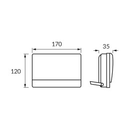 LED floodlight Bryza 30W neutral white