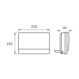 LED floodlight Bryza 50W neutral white