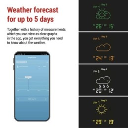 GoSmart juhtmevaba ilmajaam E8610 WiFi
