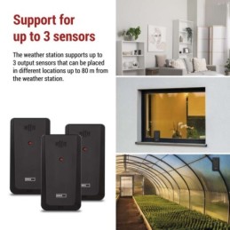 Juhtmevaba digitaalne ilmajaam E8620