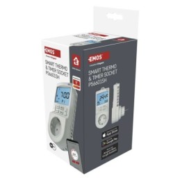 GoSmart socket thermostat with digital timer function 3680W WiFi