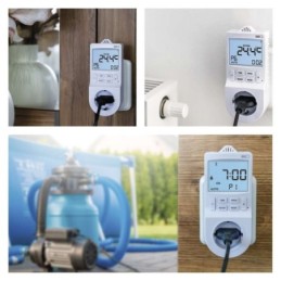 GoSmart socket thermostat with digital timer function 3680W WiFi