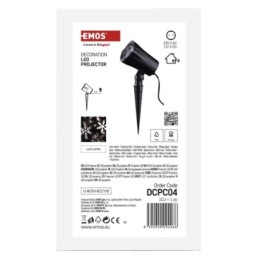 LED projektor – lumehelbed õue- ja siseruumidesse külm valge