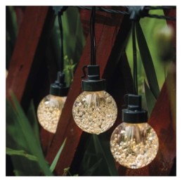 LED valguskett 20x / 7.6m / õue- ja siseruumidesse / soe valge