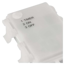 LED jõuludekoratioon 2x puuoksad 60cm / 3xAA / õue- ja siseruumidesse / soe valge / taimer