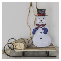 Kokkupandav LED lumememm 60cm / õue- ja siseruumidesse / külm valge