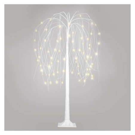 LED šviesos medis 120 cm / skirtas naudoti lauke ir patalpose / šilta balta šviesa