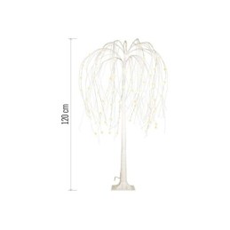 LED valgustusega puu 120cm / õue- ja siseruumidesse / soe valge