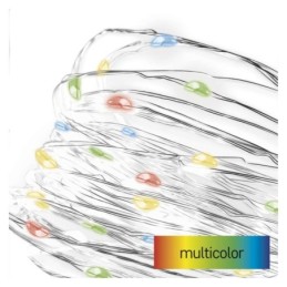 LED jõulunanokett mitmevärviline 1.9m / 2xAA / taimer / siseruumidesse