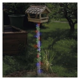 LED Kalėdų šviesos grandinė, įvairiaspalvė, 4 m / skirtas naudoti lauke ir patalpose / laikmatis