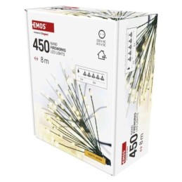 LED nano valguskett 8m / siseruumidesse / soe valge / taimer