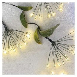 LED nano šviesos grandinė 8 m / vidaus / šilta balta / laikmatis