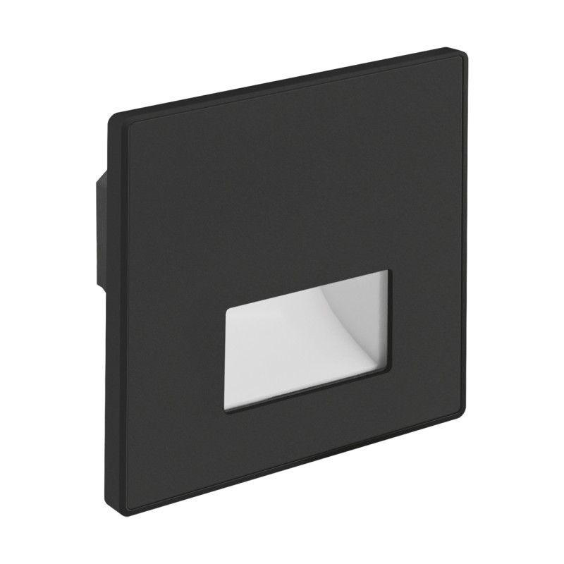 Wall staircase luminaire Wektor Led 50lm CCT black square
