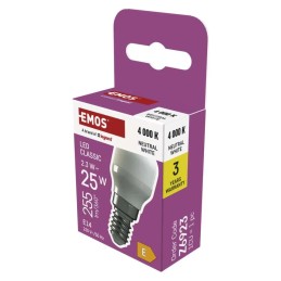 LED Refrigerator light bulb ST26 E14 2.3 W 255 lm Neutral white