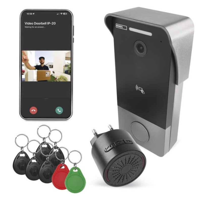 GoSmart Video Doorbell IP-20PoE
