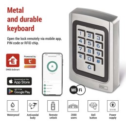 GoSmart-koodinäppäimistö IP-006AX WiFi