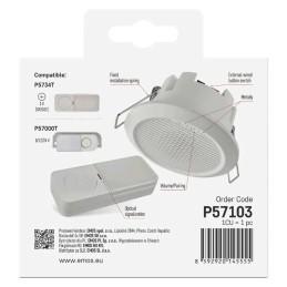 Wired Wireless Doorbell P57103 built in