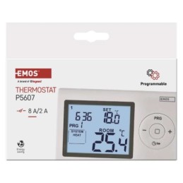 Room programmable wired thermostat P5607