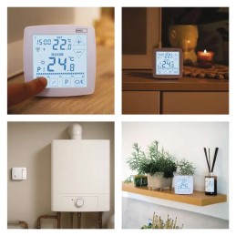 Huoneessa ohjelmoitava langaton WiFi GoSmart-termostaatti P56211 OpenTherm