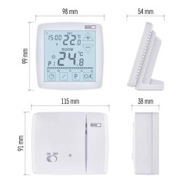 Программируемый беспроводной комнатный термостат OpenTherm P56A11