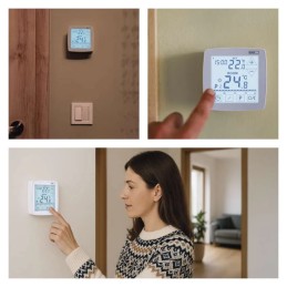 Programuojamas laidinis OpenTherm kambario termostatas P56A02